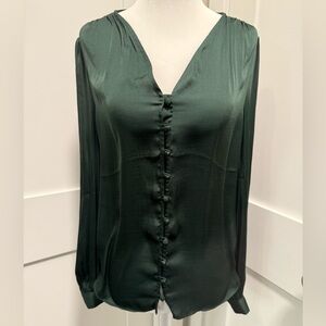 Banana Republic Dark Green Blouse